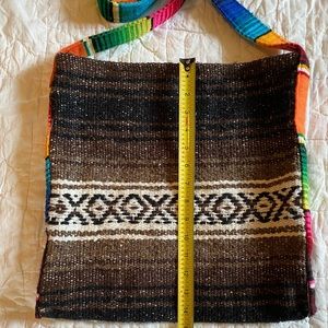 Molina Mexican Indian Shoulder Bag Baja Boho Large